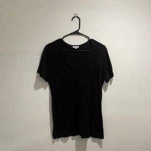 Splendid V Neck Black Size Small